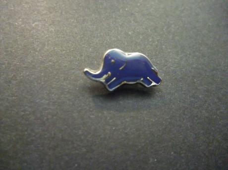 Lancia logo blauwe olifant Elefantino Blue